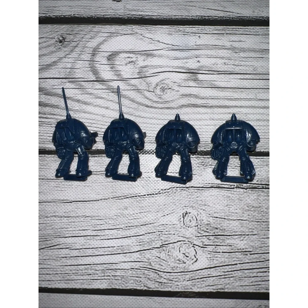 4 SPACE HULK TERMINATORS SPACE MARINES WARHAMMER 40,000 40K 1ST EDITION